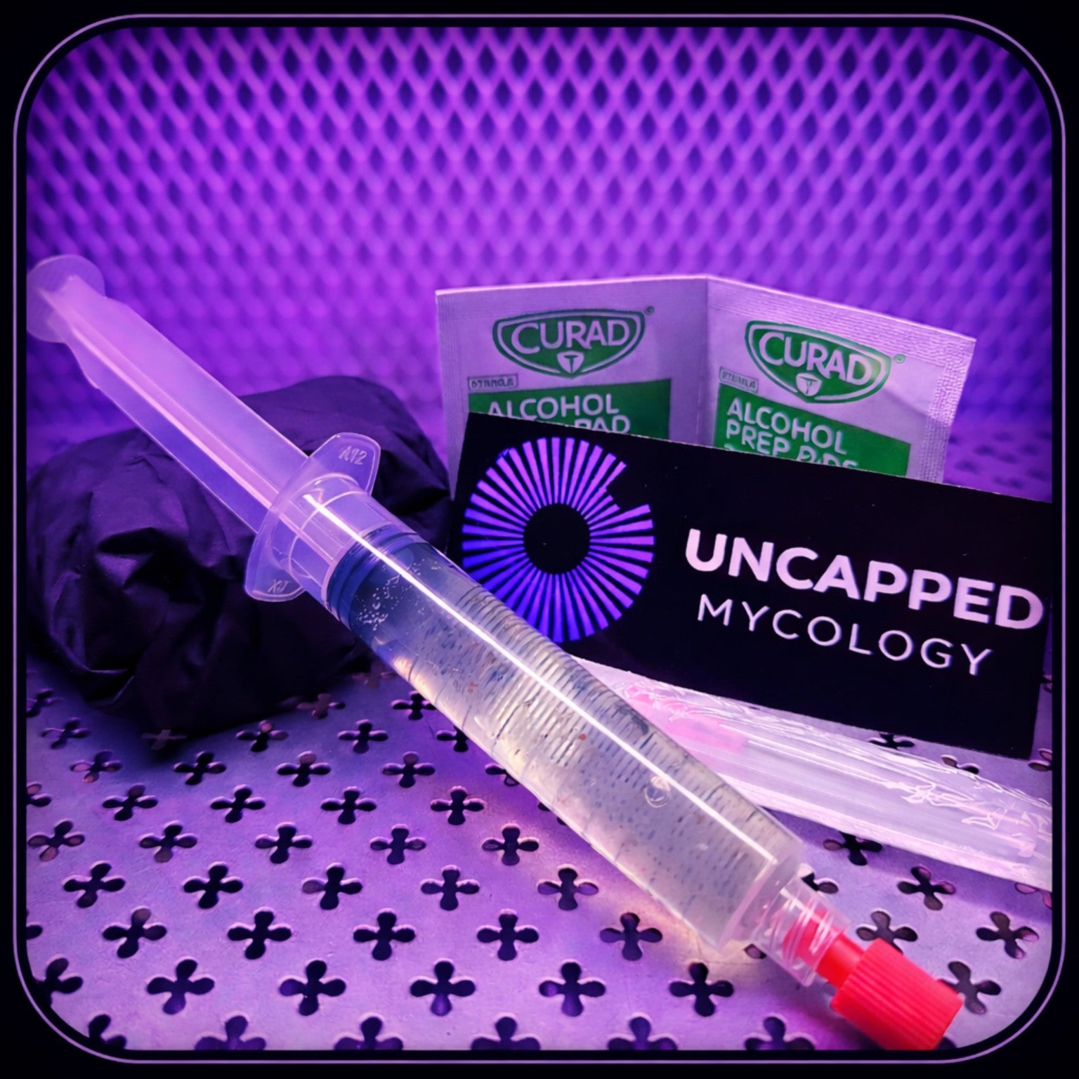 Colombian Rust Spore Isolated Spore Syringe – Uncapped Mycology